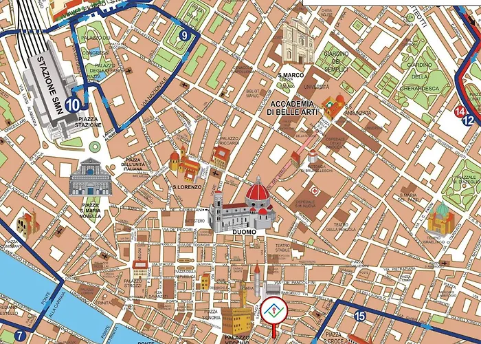 Апартаменты Florentia By Tuscanywego Флоренция